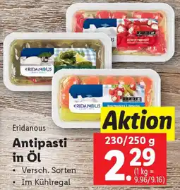 Lidl Antipasti in Öl Angebot