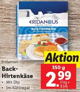 Lidl Back- Hirtenkäse Angebot