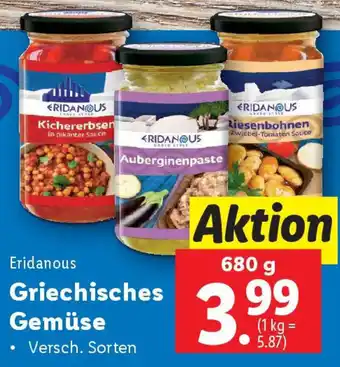 Lidl Griechisches Gemüse Angebot