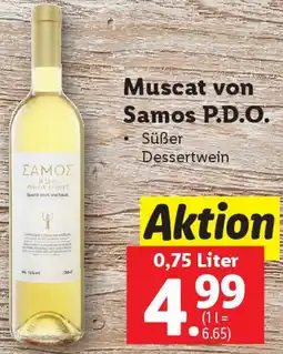 Lidl Muscat von Samos P.D.O. Angebot