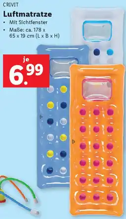 Lidl Luftmatratze Angebot