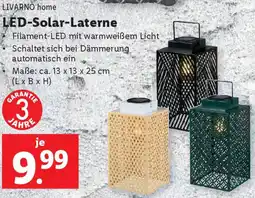 Lidl LED-Solar-Laterne Angebot