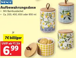 Lidl Aufbewahrungsdose Angebot