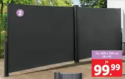 Lidl Doppel-Seitenmarkise Angebot
