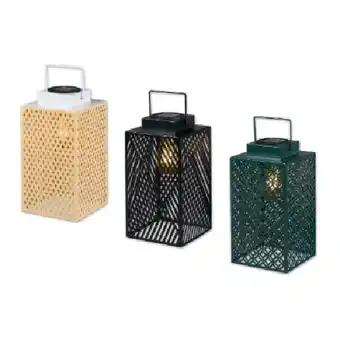 Lidl LED-Solar-Laterne 13 x 13 x 25 cm Lidl Angebot