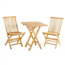 BayWa Balkon-Set Teak 3-tlg. 30382322 BayWa Angebot