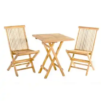 BayWa Balkon-Set Teak 3-tlg. 30382322 BayWa Angebot