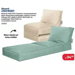 BayWa Sitzsack „Twist Scuba“ 43259533 BayWa Angebot