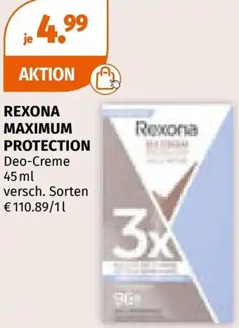 Müller Deo-Creme Angebot