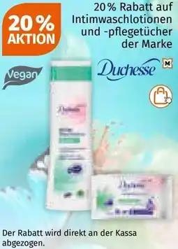 Müller auf Intimwaschlotionen und -pflegetücher Angebot