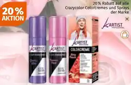 Müller auf alle Crazycolor Colorcremes und Sprays Angebot