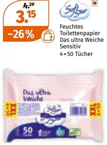 Müller Feuchtes Toilettenpapier Angebot