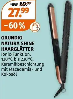 Müller Natura shine haarglätter Angebot
