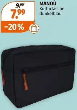 Müller Kulturtasche dunkelblau Angebot