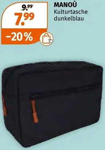 Müller Kulturtasche dunkelblau Angebot