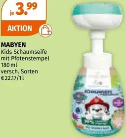 Müller Kids Schaumseife mit Pfotenstempel Angebot