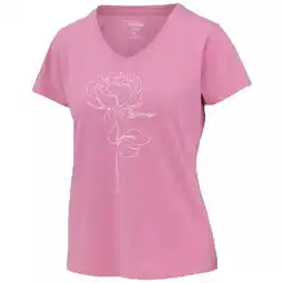 Hervis DAMEN BAUMWOLL T-SHIRT BW V-SHIRT ROSA HERVIS Angebot