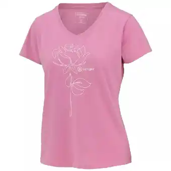 Hervis DAMEN BAUMWOLL T-SHIRT BW V-SHIRT ROSA HERVIS Angebot