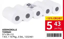Transgourmet Addingrolle thermo Angebot