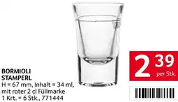 Transgourmet Bormioli stamperl Angebot