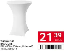 Transgourmet Tischhusse basic line Angebot