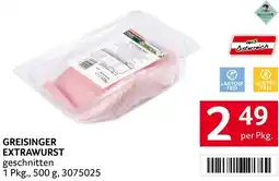 Transgourmet Extrawurst geschnitten Angebot