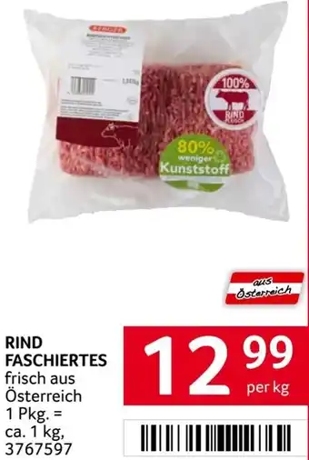 Transgourmet Rind faschiertes Angebot