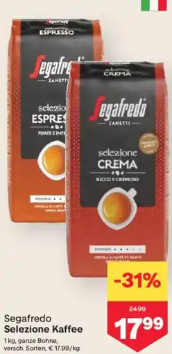 MPreis Selezione Kaffee Angebot
