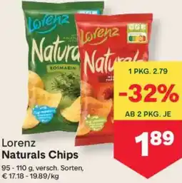 MPreis Naturals Chips Angebot
