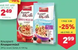 MPreis Knuspermüsli Angebot