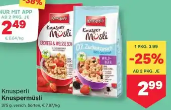MPreis Knuspermüsli Angebot
