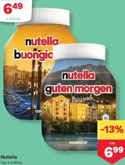 MPreis Nutella Angebot