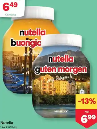 MPreis Nutella Angebot