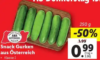 Lidl Snack Gurken Angebot