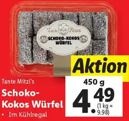 Lidl Schoko- Kokos Würfel Angebot