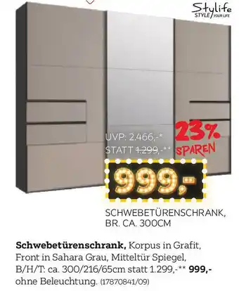 XXXLutz Schwebetürenschrank Angebot