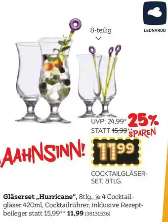 XXXLutz Gläserset,,Hurricane Angebot