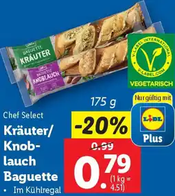 Lidl Kräuter/ Knob- lauch Baguette Angebot
