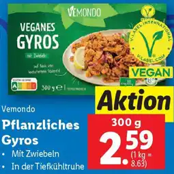 Lidl Pflanzliches Gyros Angebot
