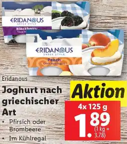 Lidl Joghurt nach griechischer Art Angebot