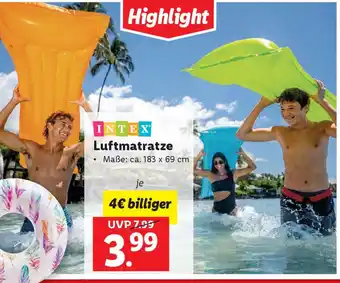 Lidl Luftmatratze Angebot