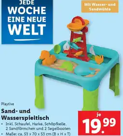 Lidl Sand- und Wasserspieltisch Angebot