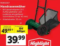Lidl Handrasenmäher Angebot