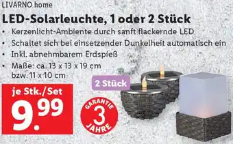 Lidl LED-Solarleuchte Angebot