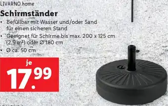 Lidl Schirmständer Angebot