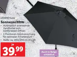 Lidl Sonnenschirm Angebot