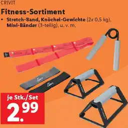 Lidl Fitness-Sortiment Angebot