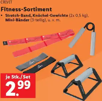 Lidl Fitness-Sortiment Angebot