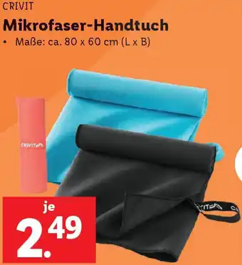 Lidl Mikrofaser-Handtuch Angebot
