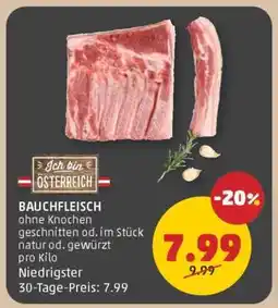 PENNY Bauchfleisch Angebot